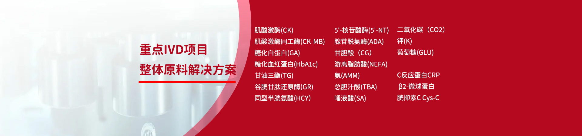 整體原料解決方案